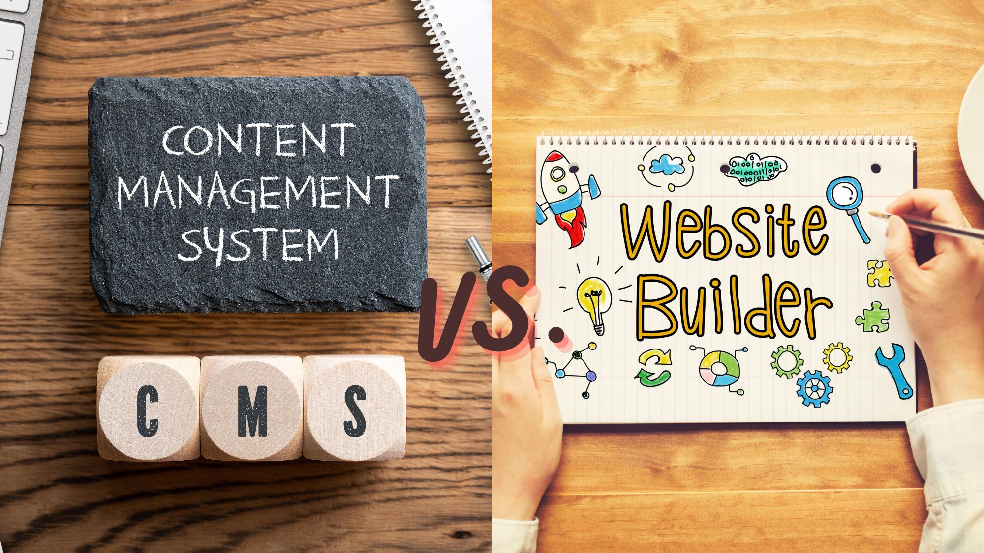 CMS vs Website Builder